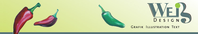 Weiß Design - Willkommen